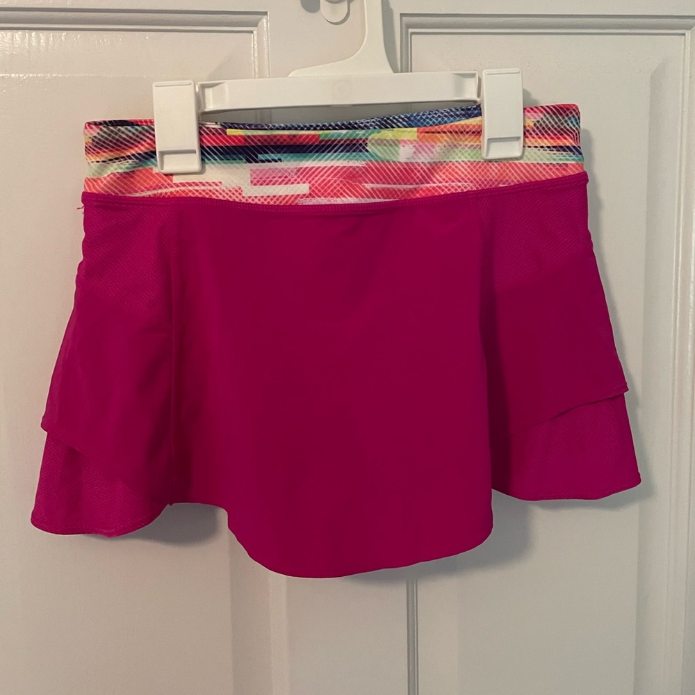 Athleta girl athletic skirt with built in shorts